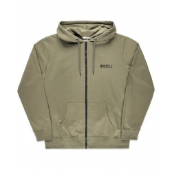 Anuell Yondum Organic Zip-Hoodie Olive