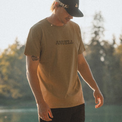 Anuell Basater Organic T-Shirt Vintage Mustard