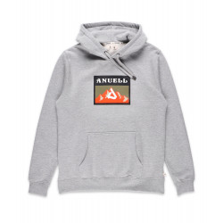 Anuell Crator Mons Organic Hoodie Heather Grey